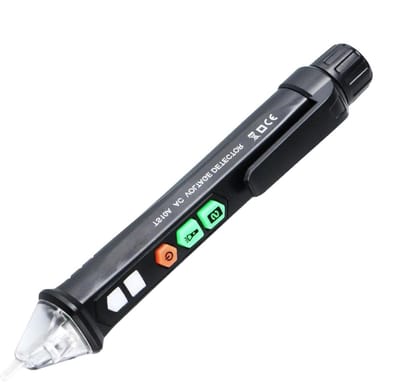 Spanningstester Pen - Draad Tester - Veilig Elektra Controleren - Contactloze Meting - 16 cm - Geel