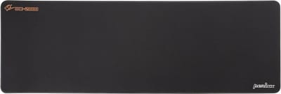 Perixx DX-2000XXL muismat - Bureau onderlegger 90x30 cm - Antislip onderkant - Gestikte randen - Waterproof - 3mm - Zwart