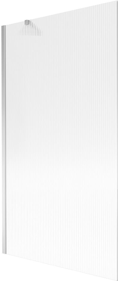 Mexen Next badwand 1-delig 100 x 150 , strepen, chroom - 895-100-000-00-09-01