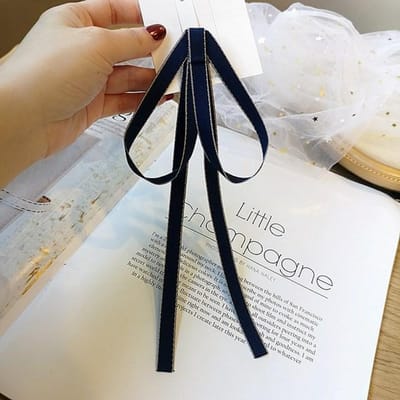 Stoffen Strik Broche Spelden Parel Strik Vlinderdas Shirt Jurk Stropdassen Kraag Mode Sieraden Broches Voor Vrouwen Kledingaccessoires black