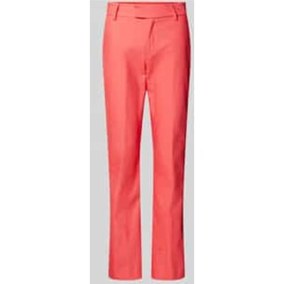 Slim fit stoffen broek met steekzakken, model 'ELLEN'