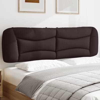 vidaXL - Hoofdbordkussen - "Hvar" - 180 - cm - stof - donkerbruin