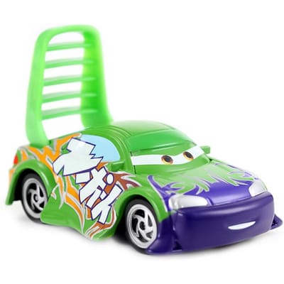 Disney Pixar Cars Speelgoed Kindercadeau McQueen Nieuwe Generatie Nummer Racecoureurs 1:55 Diecast Metalen Legering Speelgoedauto Voor Jongen green