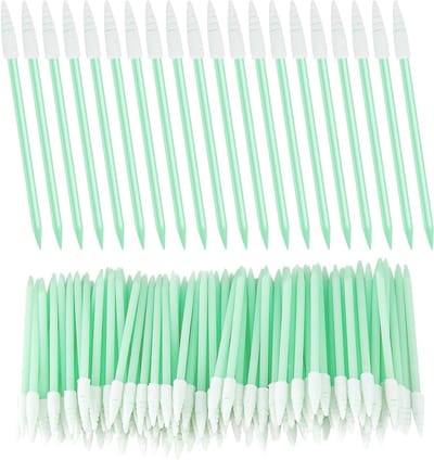200 Stuks Schoonmaakstaafjes met Schuimkop, Multifunctionele Reinigingssticks voor Camera, Inktjetprinters en Optische Lenzen