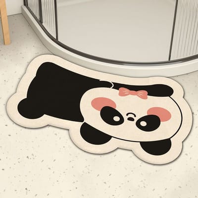 Badkamer Douche Ruimte Entree Mat Badkamer Absorberende Gebogen Voetmat Antislip Mat Badkamer Deurmat 40X80cm