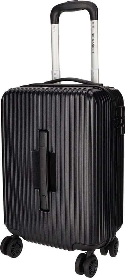 Norlander Street Line Trolley - 30 Liter - Zwart - 52 x 32,5 x 21 cm - handbagage koffer