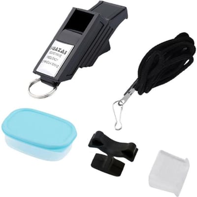 Professionele Voetbal Scheidsrechtersfluitjes Groot Geluid Voetbalfluitjes Zaadloos Plastic Fluitjes Basketbalfluitjes Coaches Materiaal B black