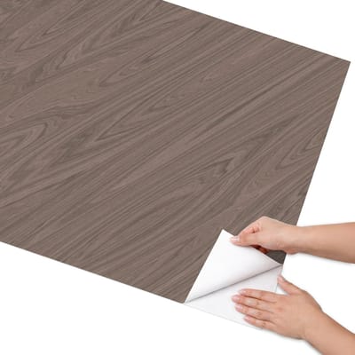 Coloray Meubel Wrap Folie - Bruin Meubelfolie - 75x150 cm - Decoratiefolie Houtstructuur - Meubel Wrap Folie - Klassiek Meubelfolie - Plakfolie Meubels - Keuken decoratie - Texturen