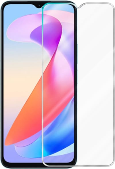 Cadorabo Screenprotector geschikt voor Honor x6a - Pantser film Beschermende film in KRISTALHELDER Geharde (Tempered) display beschermglas in 9H hardheid met 3D Touch