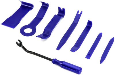 Dailygoods- Trimtool 8 Stuks - Auto Gereedschap Set - Plastic Pry Tool - Universeel Gebruik - Ergonomisch Ontwerp - Premium Kwaliteit - Verwijdertool