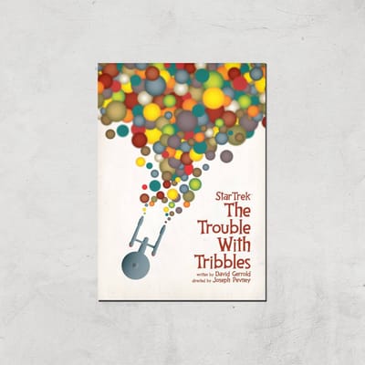 The Trouble With Tribbles Giclee - A4 - Print Only