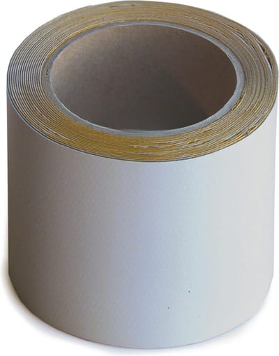 Dailygoods- Reparatietape 10 cm x 5 m - PVC-zeil - Plakband - Reparatie tape - Scheuren - Gaten - Eenvoudig te gebruiken