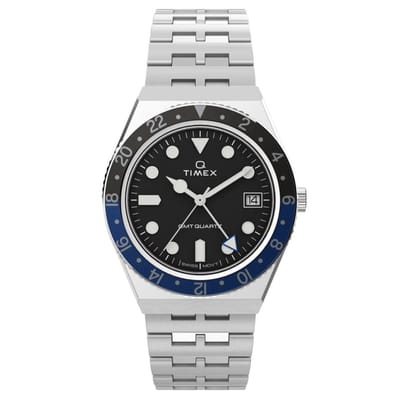 Timex Q Reissue TW2V38100 Horloge - Staal - Zilverkleurig - Ø 38 mm