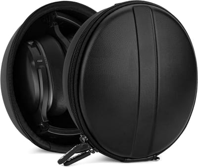 Vervangende Hard Reis Tas voor Skullcandy Hoofdtelefoons met Kabelopslag, Geschikt voor Crusher ANC, Hesh 3 en Venue (Zwart)