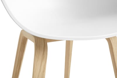 HAY About A Chair AAC 22 - Standaard glijders kunststof - lak op waterbasis - white 2.0