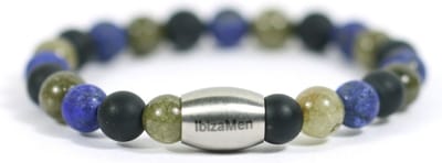 IbizaMen KIDS - jongens - armband - color - agaat - 6mm -15cm