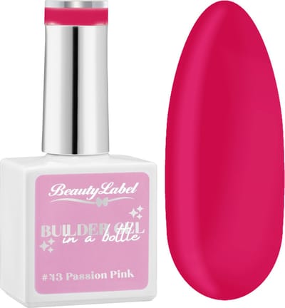 Beauty Label - Builder in A Bottle #43 Passion Pink - 15ml
