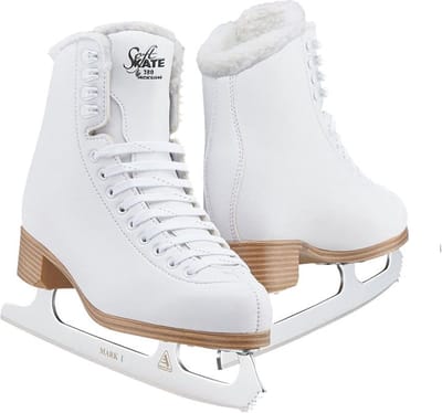 Jackson 380 Mark I Women Figure Skates White 4.0 (eu 34.5)