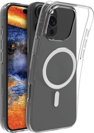 Dbramante1928 - Greenland Pro Mag geschikt voor iPhone 16 Pro Max Hoesje - transparant