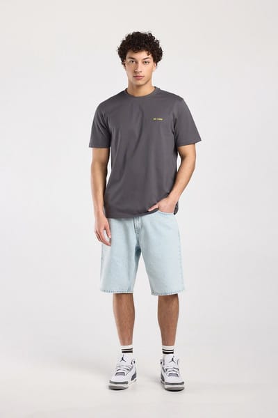 America Today Edson Dull Black Maat: L | Basic T-Shirts Outlet | Heren | Grijs