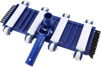 Zware Poolzuiger met Borstel voor Effectieve Reinigen van Zwembaden en Vijvers, 40×21×4 cm