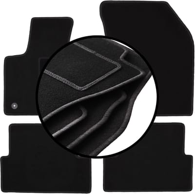 Complete set veloursmatten voor: Citroen C5 Aircross crossover (2019-)