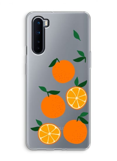 Case Company® - Hoesje geschikt voor OnePlus Nord hoesje - Will you be my clementine - Soft Cover Telefoonhoesje - Bescherming aan alle Kanten en Schermrand