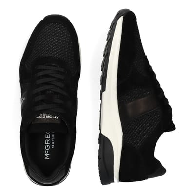 McGregor - Heren Sneakers Richmond Zwart - Zwart - Maat 41