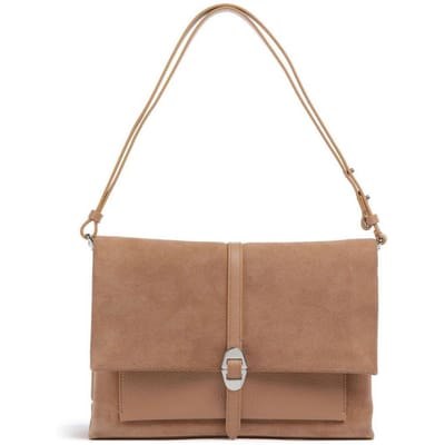 Coccinelle Dorian Suede Handbag Suede Leather