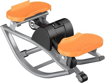 Trainingsapparaat - Stepper machine - Cardio training - Stille hydraulische technologie - 19 inch - Oranje