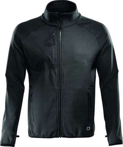 Opsial thermische fleecevest - Enzo - lange mouw - grijs - maat M