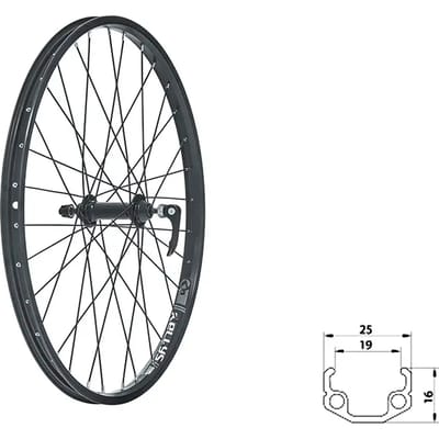Voorwiel Kellys Wasper V-Brake F