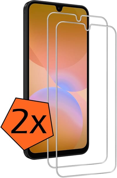 Screenprotector - 2 Stuks - Geschikt voor Samsung Galaxy A26 - Extra Sterk - Gehard Glas - Beschermglas - Tempered Glass - Screen Protector