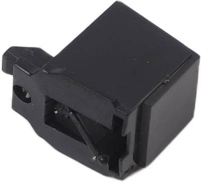 Platenspeler Naald - Vervangend Onderdeel - Muziek Luisteren - Verbeterde Geluidskwaliteit - 6 x 5 x 4 cm - Zwart