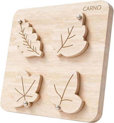 Vogel Foerageerspeelgoed - Vogelpuzzel Voeder - Gedrag Verrijking - Splintervrije Randen - 13.9 x 13.9 x 2.4 cm - Meerkleurig