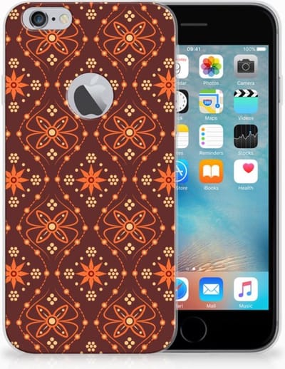 Apple iPhone 6 Plus | 6s Plus TPU bumper Batik Brown