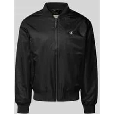 Calvin Klein Long Sleeve Jeans Hero Bomber Jacket Black Maat: XL | Bomberjacks Outlet | Heren | Zwart