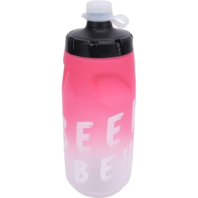 Fiets Waterfles 650ml PP5 TPE Lekdichte Knijpfles met Siliconen Stofkap voor