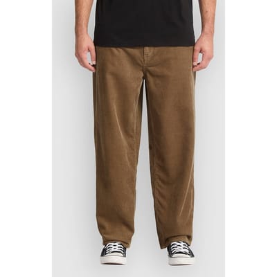 Volcom Billow Tapered Cord Broek bruin
