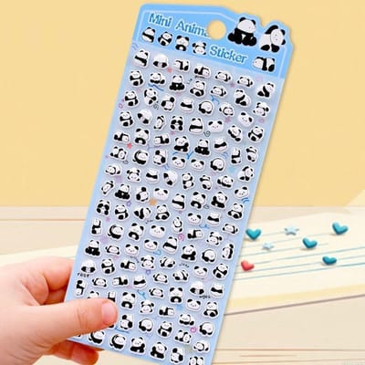 Mooie Mini Dieren Schattige Sticker Set: Meerdere Schattige Patronen voor Journal Decoratie en Beloningsstickers voor Kinderen