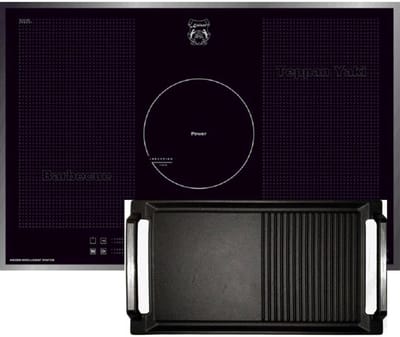 KAISER INBOW inductiekookplaat / KCT 777 FI La Perle+Grillplaat, Inductiekookplaat 77 cm
