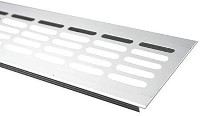 Aluminium Ventilatierooster 80 mm voor Optimale Luchtcirculatie in Diverse Kleuren en Maatvoeringen