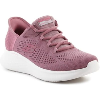 Skechers Skech-Lite Pro Natuurlijke Textiel Vrouwen Donker Mauve Sneakers