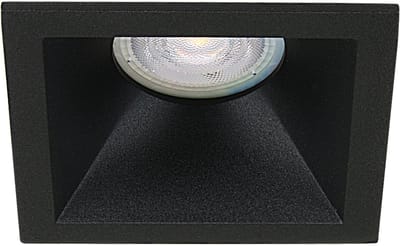 LED inbouwspot Liam -Verdiept Zwart -Extra Warm Wit -Dimbaar -3W -Philips LED
