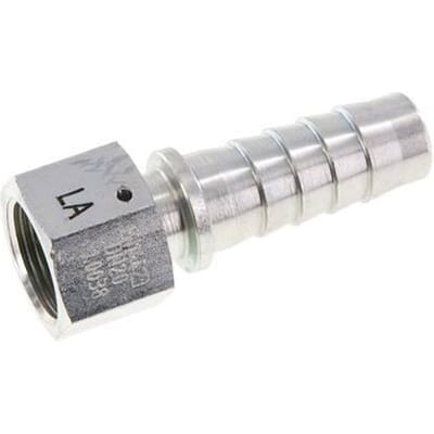 19x33 mm & G3/4'' Verzinkt Stalen Slangpilaar met Wartelmoer DIN EN 14423 / DIN 2826