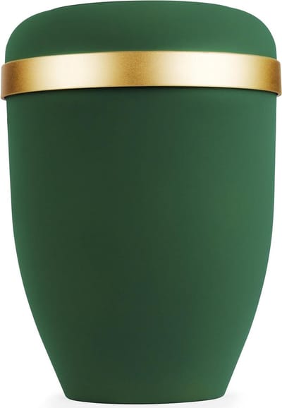 Bio Urn - Urn As - Ecologische Begrafenis - Natuurlijk Materiaal - 45 Liter - Groen