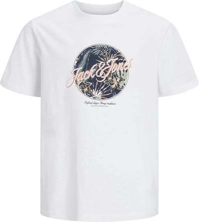 JACK&JONES - JJHONOLULU SHAPE TEE SS CREW NECK JNR - Jongens - T-shirts