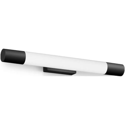 Philips Rover Spiegelverlichting - Spatwaterdicht IP44 - 5W - Warmwit licht - Badkamerlamp - Cilindervormig - Zwart