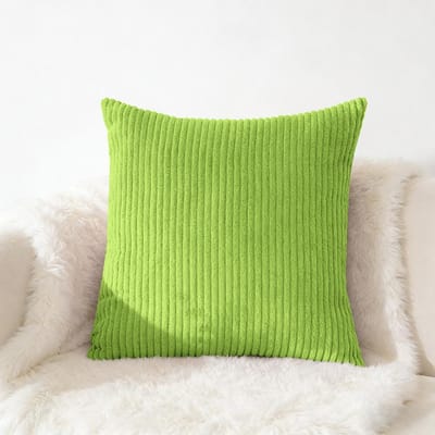 Corduroy Kussensloop 40X40 45X45 50x50cm Zachte Pluche Flanellen Kussenhoes Pluizige Bank Kussensloop voor Sofa Woonkamer Decoratie 45X45CM