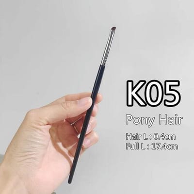 Fijne oogschaduw make-up kwastenset Oogschaduw Wenkbrauw Eyeliner Concealer Fijnheidsborstelset